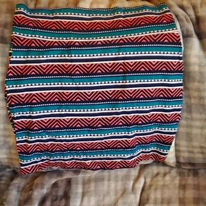 Charlotte Russe Patterened Skirt